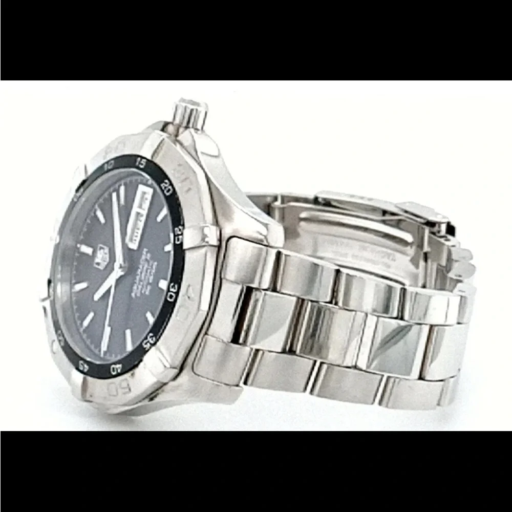 Tag Heuer Men's WAF2010.BA0818 Aquaracer Automatic Stainless Steel Watch #95 run